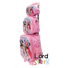 GENERICO - MOCHILA KPOP SET DE 3 PIEZAS HUNTERS