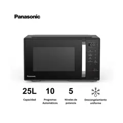 PANASONIC - Microondas 25L NN-ST34QBRPK