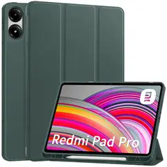 GENERICO - Funda Smart Case Portapencil Para Redmi PAD PRO 12 .1" - VERDE