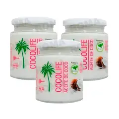 BIOSELVA - PACK 3 ACEITE DE COCO 250ML