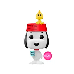 FUNKO - SNOOPY Y WOODSTOCK 2096 FLOCKED EXCLUSIVO