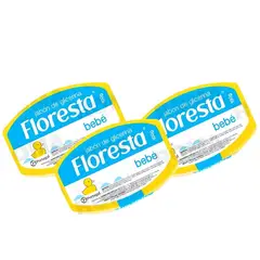 PORTUGAL - PACK 3 JABÓN CON GLICERINA BEBE 100G FLORESTA