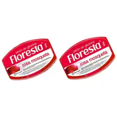 PORTUGAL - PACK 2 JABÓN CON GLICERINA ROSA MOSQUETA 100G FLORESTA