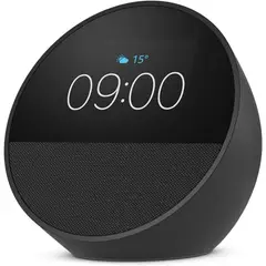 AMAZON - Echo Spot Parlante Inteligente Color Negro Alexa