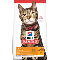 HILLS - Feline Adult Light 7lb 317kg - Control De Peso Gatos Adultos