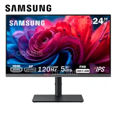 SAMSUNG - Monitor LCD Essential S4 FHD de 24 LS24F430UALXPE IPS USB-C