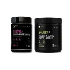 GENERICO - Renöva+ Colágeno Hidrolizado Berries 315g + 24burn+ 280g Limón FWP