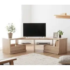 GENERICO - Centro de Entretenimiento Nook 55 pulg - Marrón Claro