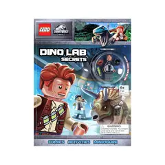LEGO - Jurassic World Dino Lab Secrets Libro con Actividades
