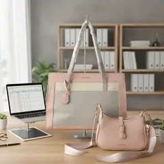 GENERICO - Cartera portalaptop + Baguette - Golden wolf