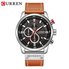 CURREN - Reloj Hombre Elegante Caballero