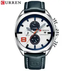 CURREN - Reloj Hombre Elegante Caballero