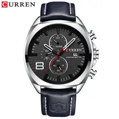 CURREN - Reloj Hombre Elegante Caballero