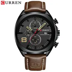 CURREN - Reloj Hombre Elegante Caballero