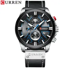 CURREN - Reloj Hombre Elegante Caballero