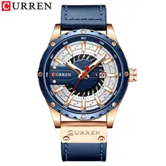 CURREN - Reloj Hombre Elegante Caballero