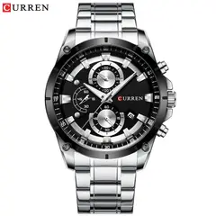 CURREN - Reloj Hombre Elegante Caballero