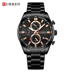 CURREN - Reloj Hombre Elegante Caballero