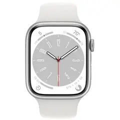 APPLE - Watch S8 GPS 41 mm Plata Reacondicionado