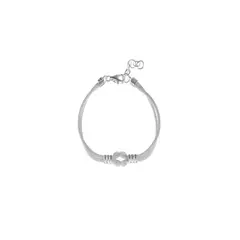 BALIQ - Pulsera Nudo Espiga Plata 925