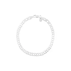 BALIQ - Pulsera Malla Hombre Plata 925