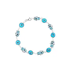 BALIQ - Pulsera Mano Poderosa Plata 925