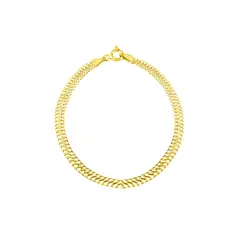 BALIQ - Pulsera Saduza Malla Oro 18K