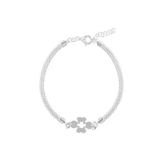 BALIQ - Pulsera Trebol Plata 925