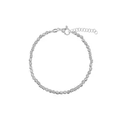BALIQ - Pulsera Bolitas& Cubos Plata 925 Hombre