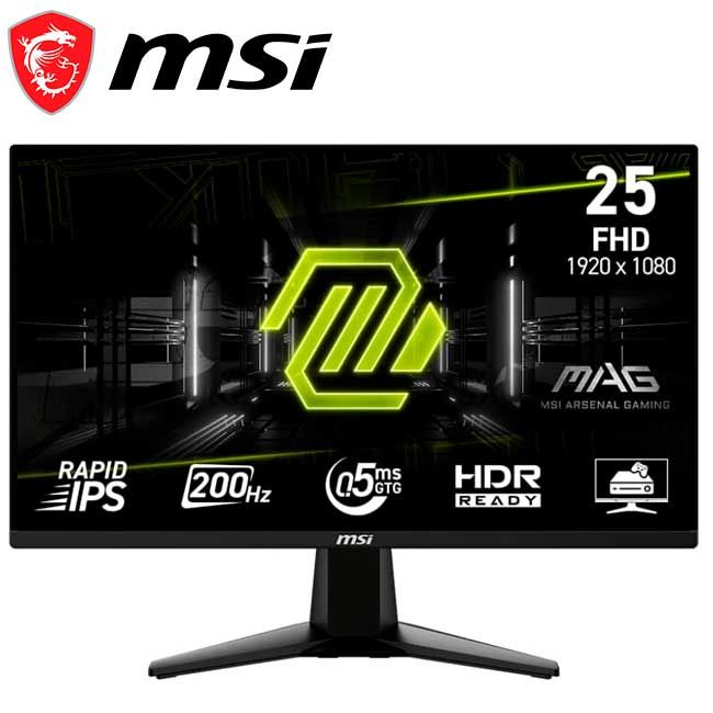 Monitor Gaming MAG 255F E20 25″ FHD Rapid IPS 200Hz FreeSync Premium