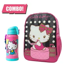 GENERICO - MOCHILA 3 EN 1 MULTIPACK PARA NIÑOS Y NIÑAS + TOMA TODO CAÑA ESCOLAR REGRESO A CLASES