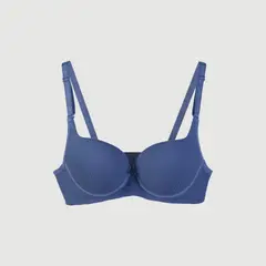 D'LIRIO LENCERIA - Brasier Copa Completa Acanalado con Soporte y Textura Moderna