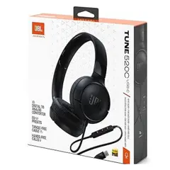 JBL - AUDIFONOS TUNE 520C Con Conector USB C Hi RES - NEGRO