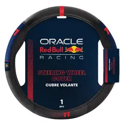 RED BULL - Funda Cubre Volante RACING Universal Black And Red