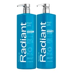 RADIANT - Post Liss Shampoo y Acondicionador 1000 ml