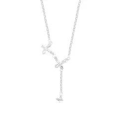 BALIQ - Collar Tres Mariposas Plata 925