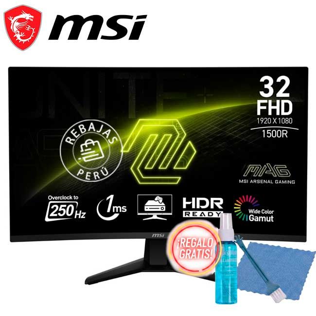 Monitor Curvo Gaming MAG 32C6X 32″ FHD 250Hz VA 1500R