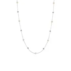 BALIQ - Collar Perla Bolitas Plata 925