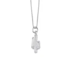 BALIQ - Collar Cactus Plata 925