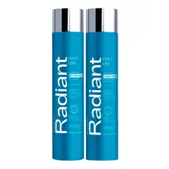 RADIANT - Post Liss Shampoo y Acondicionador 300 ml