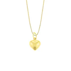 BALIQ - Collar Corazón Oro 18K