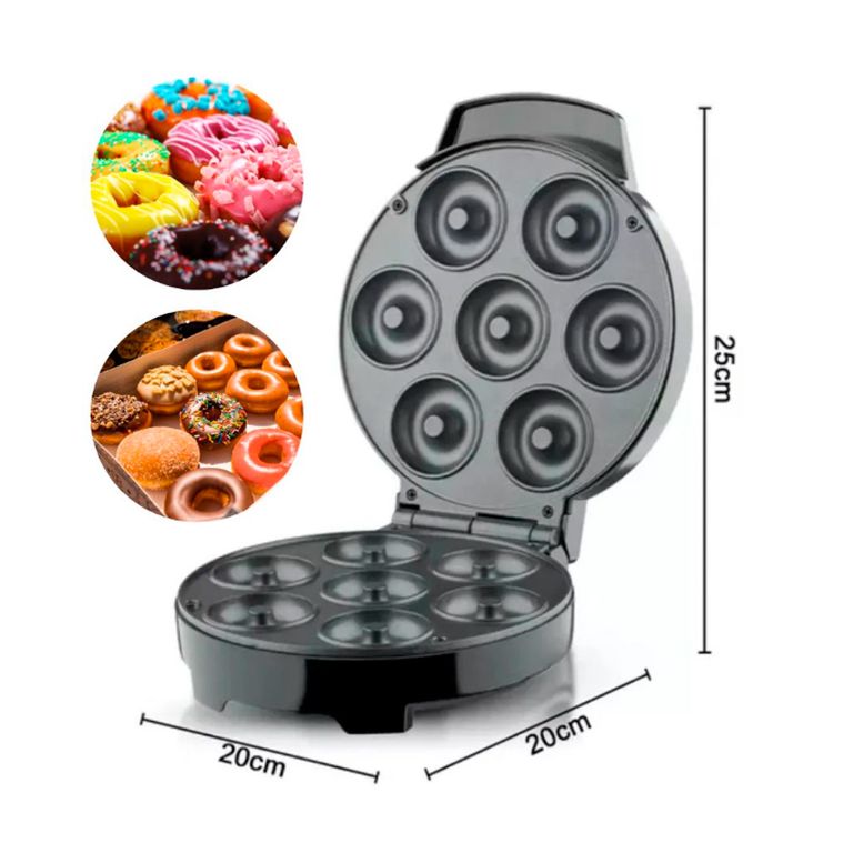 Mini Maquina de Donas para 7 Unidades