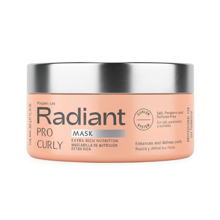 Mascarilla Radiant Pro Curly 350 g