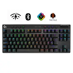 LOGITECH - TECLADO PRO X TKL LIGHTSPEED USB BLACK