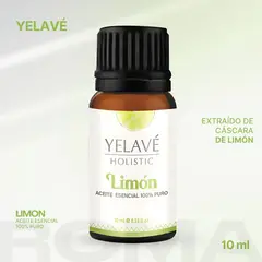 GENERICO - ACEITE ESENCIAL LIMÓN 10ML YELAVÉ