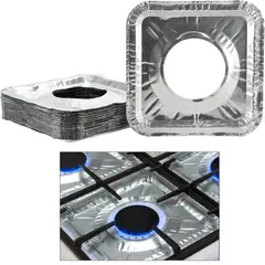 GENERICO - 2 set de 5 Laminas de aluminio para las hornillas