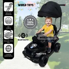 BABY - Correpasillo Guiador «EXPLORER JEEP» Premium Black