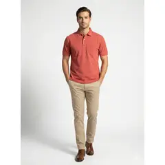 ISAGUE - POLO BOX PIQUE MANGA CORTA HOMBRE