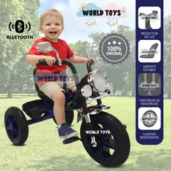 Baby - Triciclo con Bluetooth «JOOPY CHOPPER» Blue