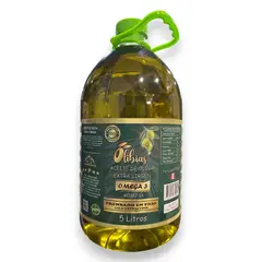 GENERICO - Aceite de Oliva Olibias Extra Virge 5L - Prensado en Frio 100% Natural